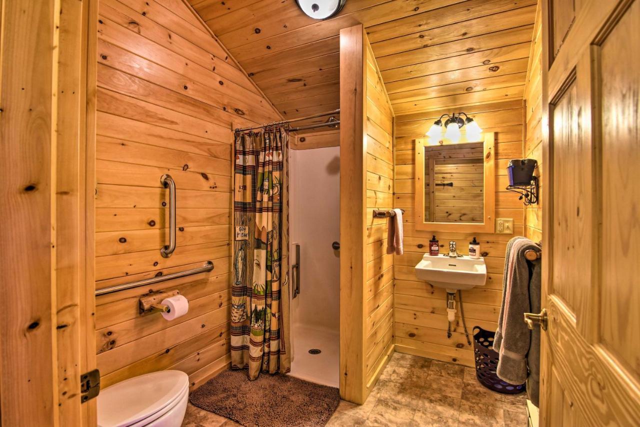 Parsons Rural Cabin Hideaway With Fire Pit And Mtn Views! מראה חיצוני תמונה